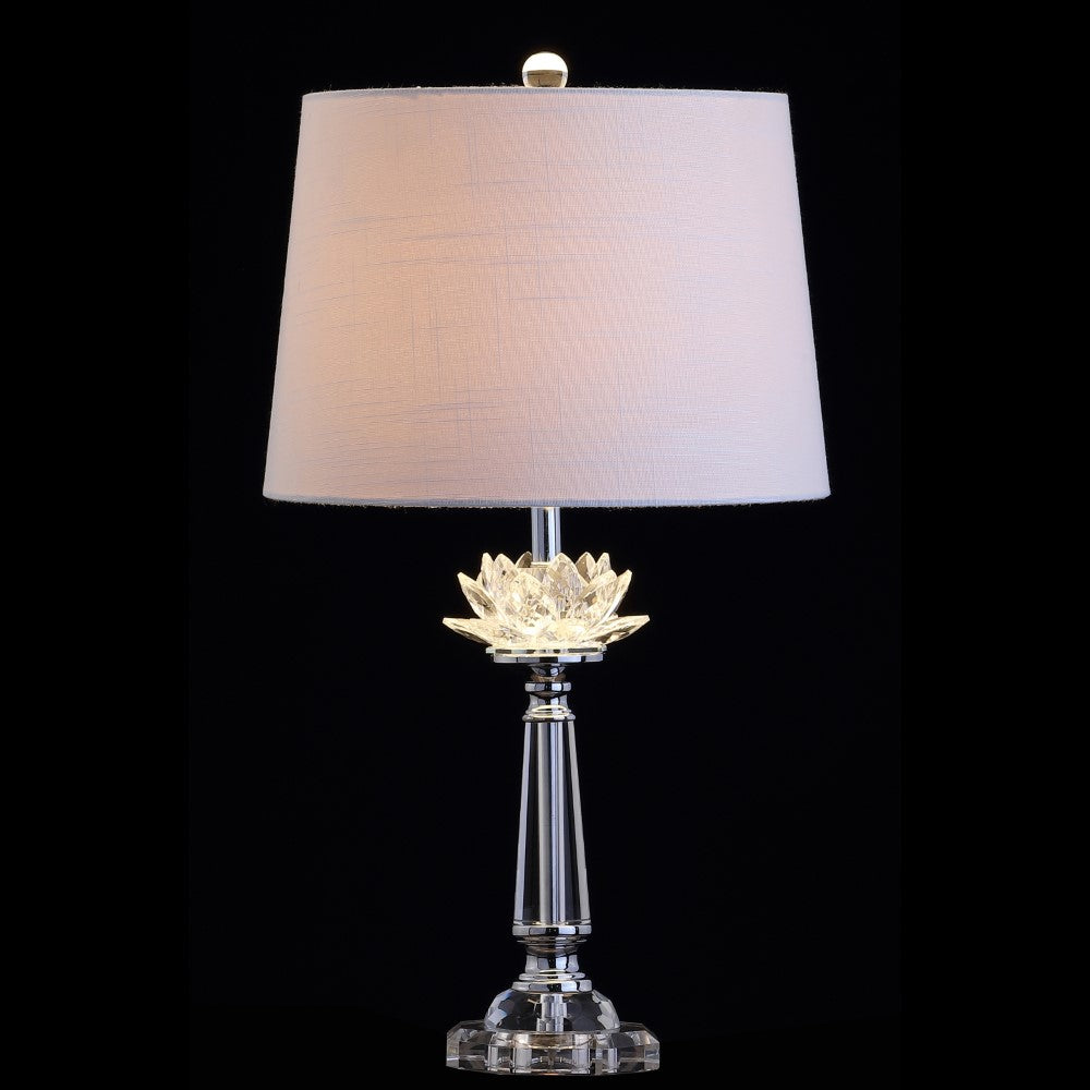 Emmet 24.5" Crystal LED Table Lamp