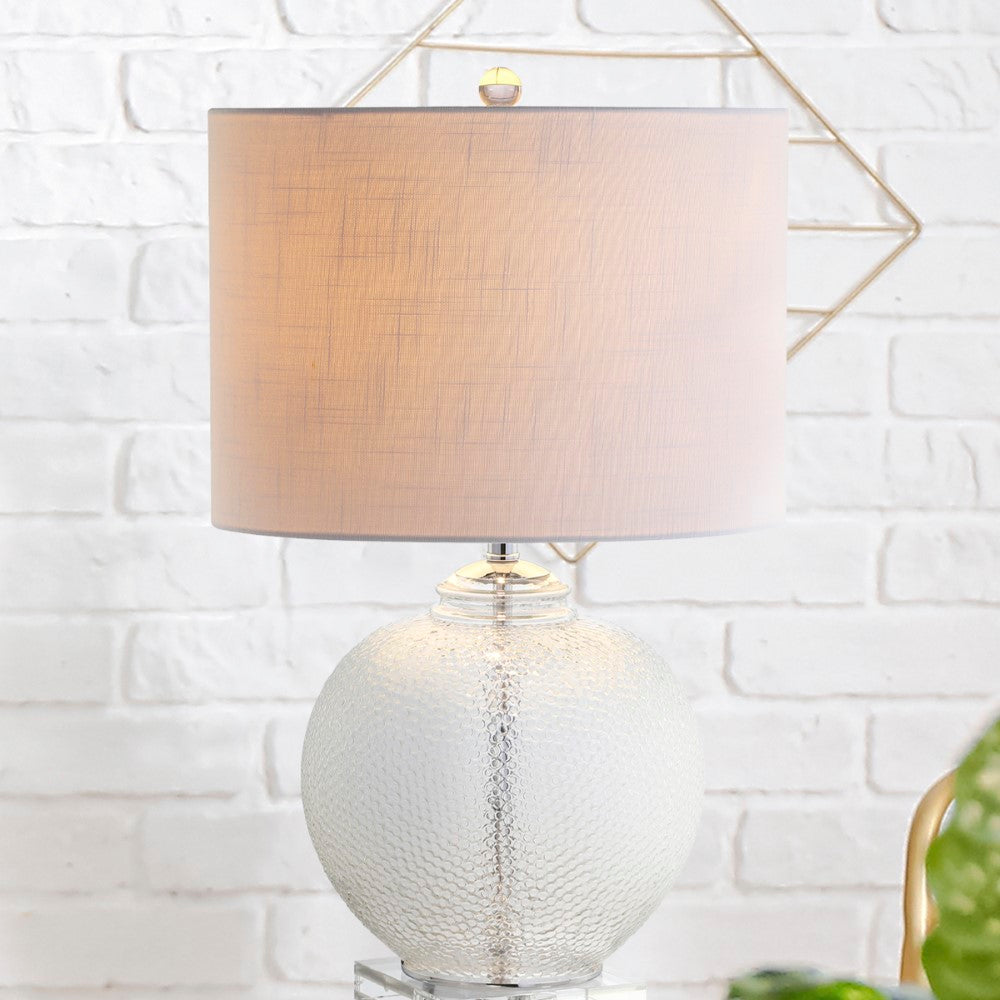 Zoe 24" Glass / Crystal LED Table Lamp
