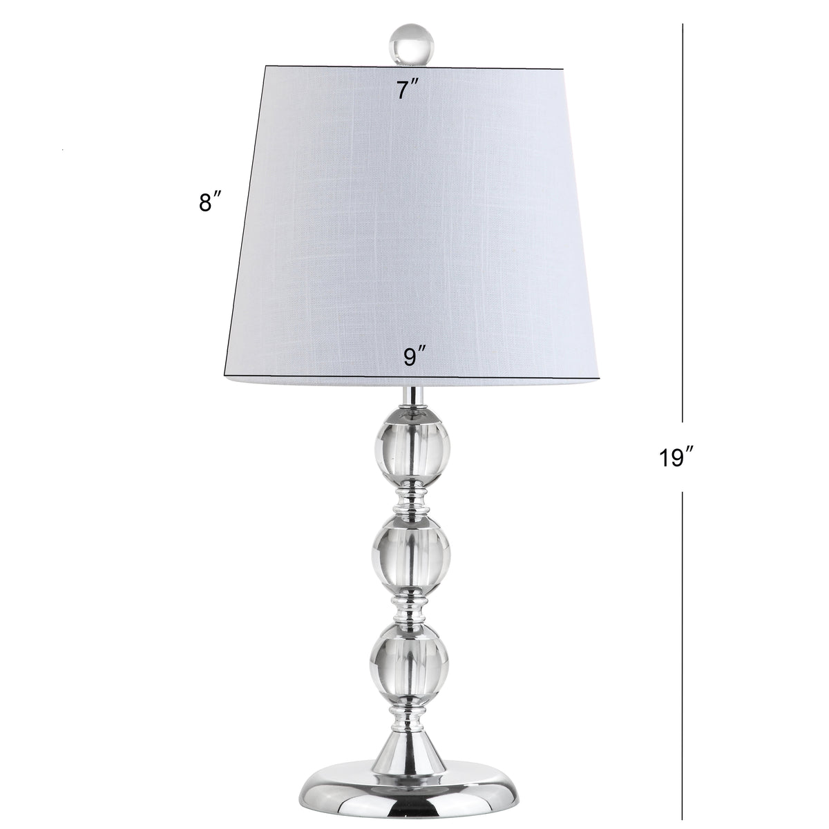 Mario 20" Crystal Mini LED Table Lamp