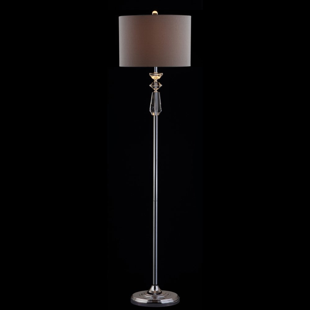 Carmelo 59.5" Crystal / Metal LED Floor Lamp