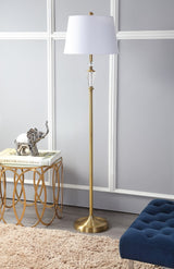 Saul 61" Crystal / Metal LED Floor Lamp