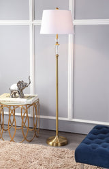Saul 61" Crystal / Metal LED Floor Lamp