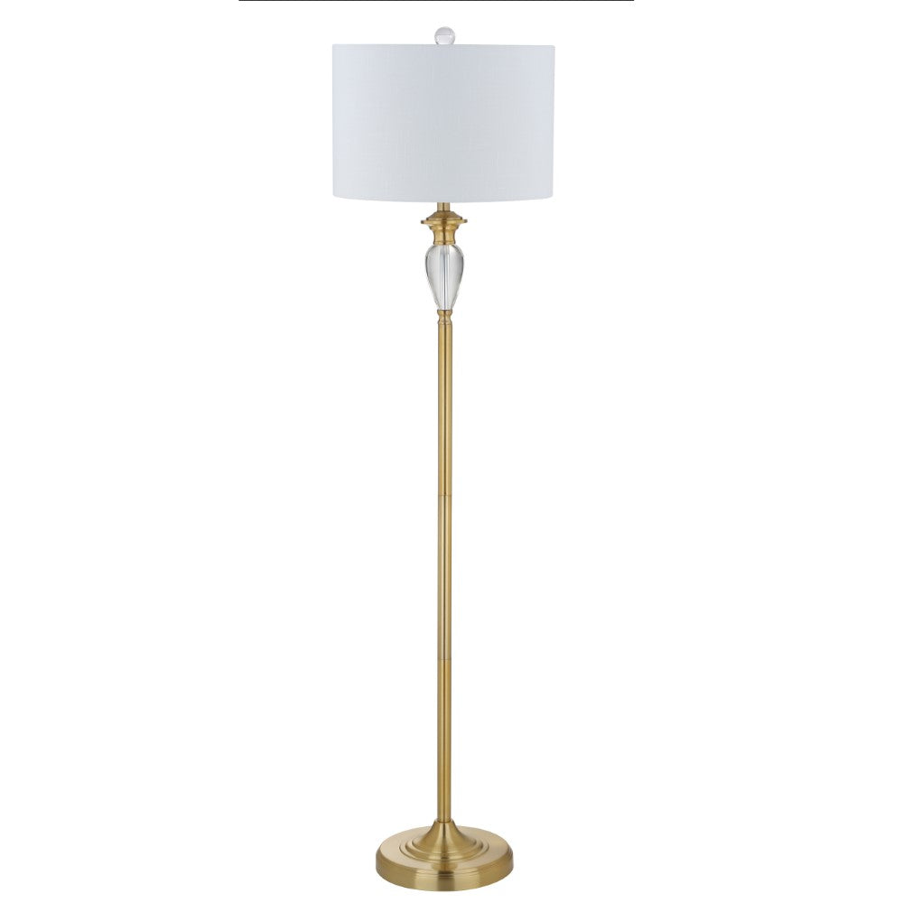 Scott 60" Crystal / Metal LED Floor Lamp
