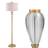 Scott 60" Crystal / Metal LED Floor Lamp