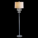 Layla 61" Crystal / Metal LED Floor Lamp