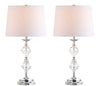 Clear/Chrome (Set of 2)