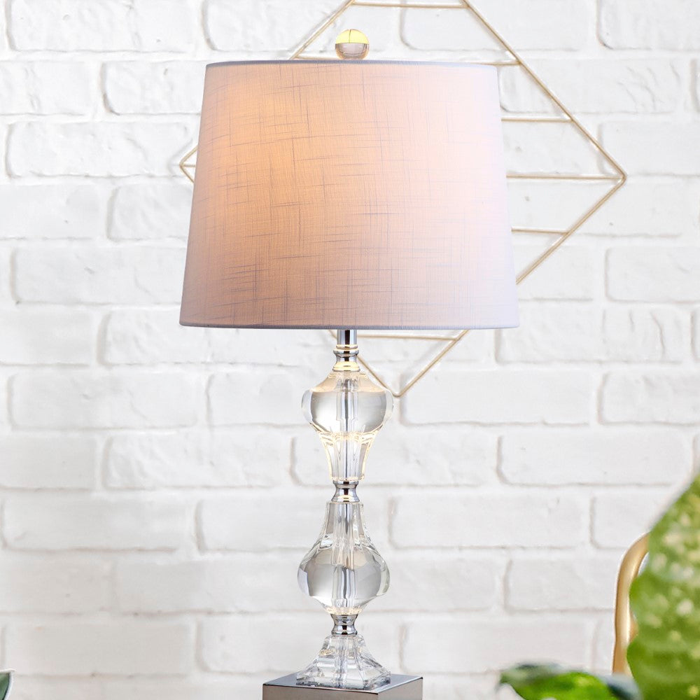 Nora 26" Crystal LED Table Lamp