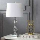 Nora 26" Crystal LED Table Lamp