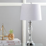 Pablo 25.5" Crystal LED Table Lamp, Set of 2