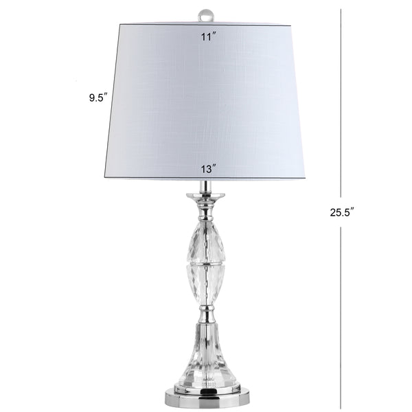 Dimension Image Clear/Chrome (Set of 2)