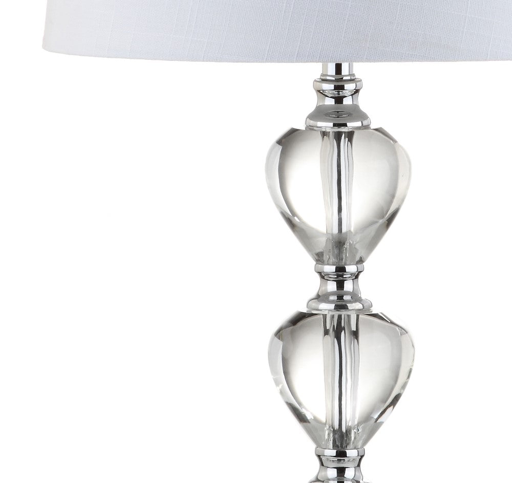 Nathan 27" Crystal LED Table Lamp