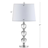 Nathan 27" Crystal LED Table Lamp