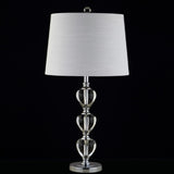 Nathan 27" Crystal LED Table Lamp