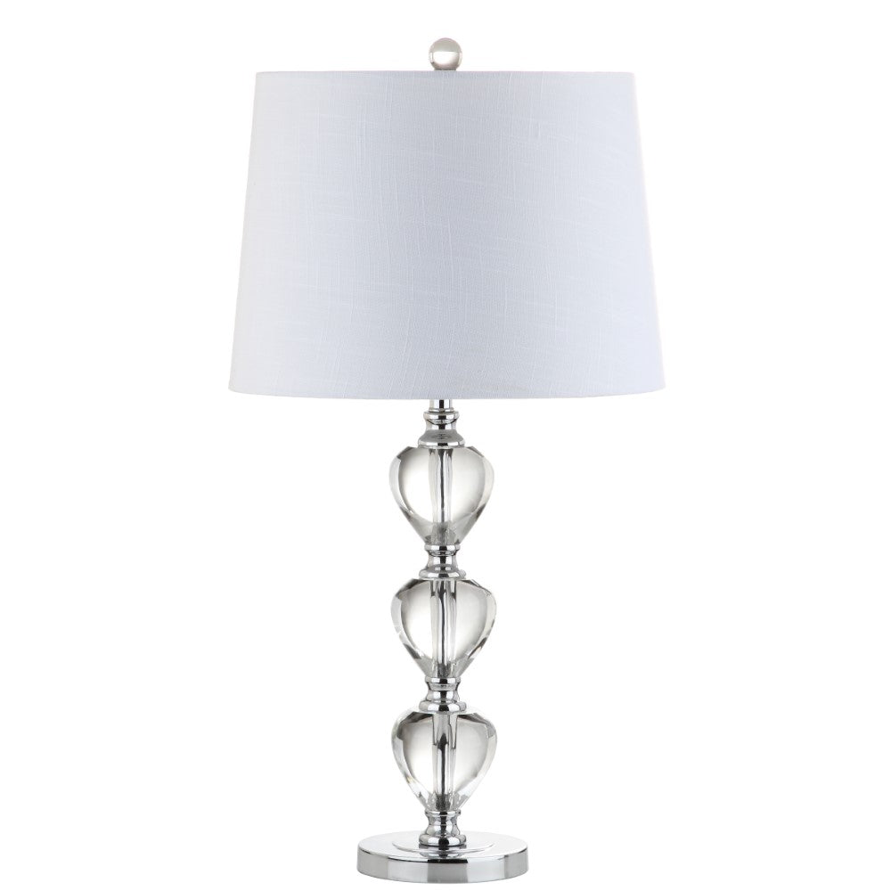Nathan 27" Crystal LED Table Lamp