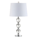 Nathan 27" Crystal LED Table Lamp