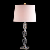 Malik 28" Crystal LED Table Lamp