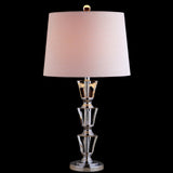Carmelo 27" Crystal LED Table Lamp, Set of 2