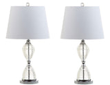 Blake 24" Crystal LED Table Lamp, Set of 2