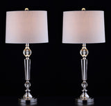 Oakley 29.5" Crystal LED Table Lamp, Set of 2