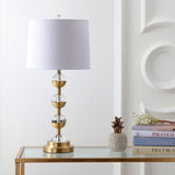 Zoe 27.5" Crystal LED Table Lamp, Set of 2