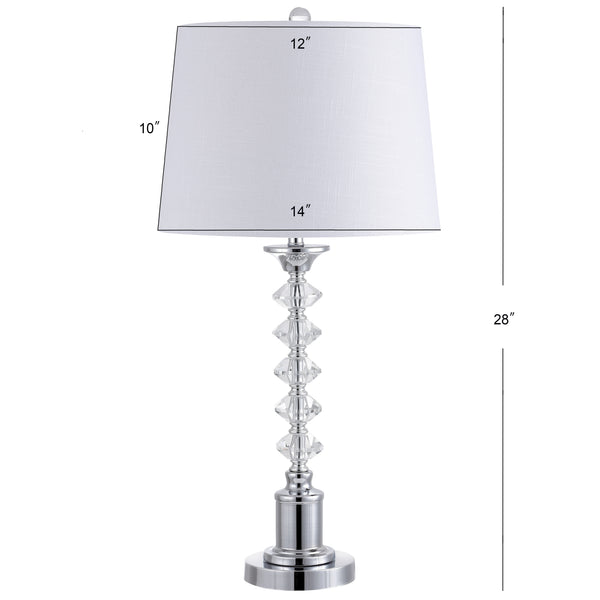 Dimension Image Clear/Chrome (Set of 2)