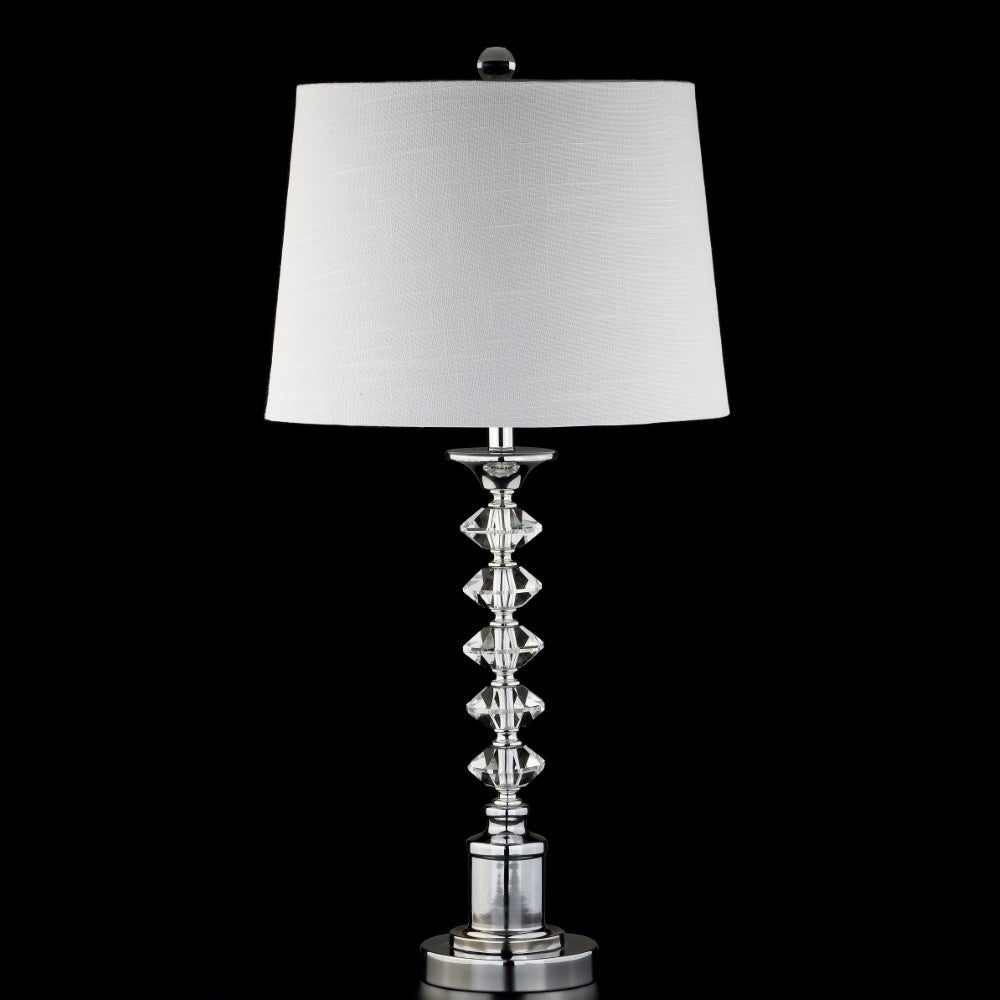 Sonny 28" Crystal LED Table Lamp, Set of 2