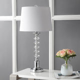Sonny 28" Crystal LED Table Lamp, Set of 2