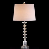 Sonny 28" Crystal LED Table Lamp, Set of 2