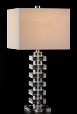 Musa 28" Crystal LED Table Lamp