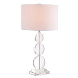Julio 29.5" Crystal LED Table Lamp