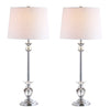 Clear/Chrome (Set of 2)