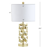 Rosemary 25.5" Resin/Metal LED Table Lamp