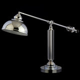 Colby 22" Metal and Crystal LED Task Lamp