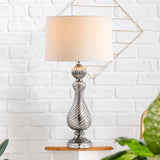 Gide 32" Swirled Crystal/Glass LED Table Lamp