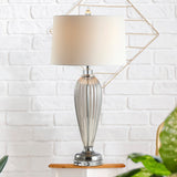 Ulster 33.5" Glass/Crystal LED Table Lamp