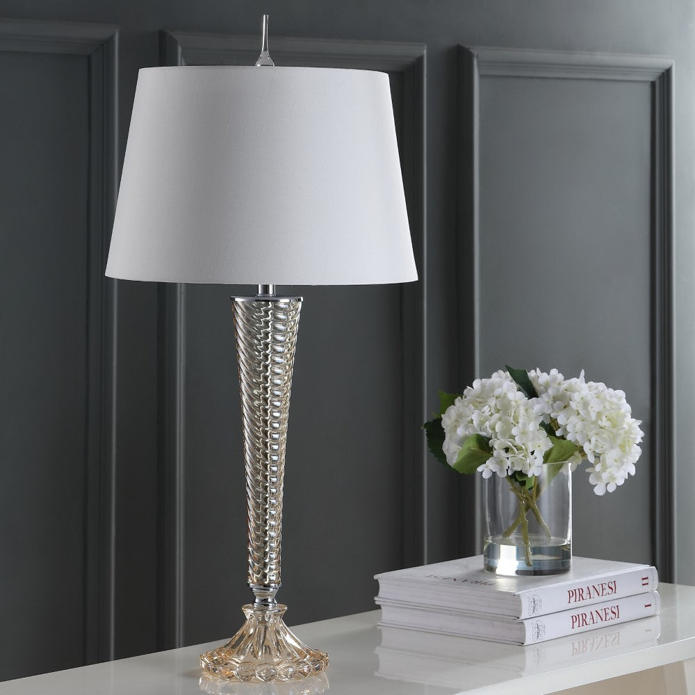Bourbon 32" Glass LED Table Lamp, Set of 2