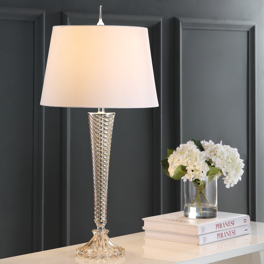Bourbon 32" Glass LED Table Lamp, Set of 2