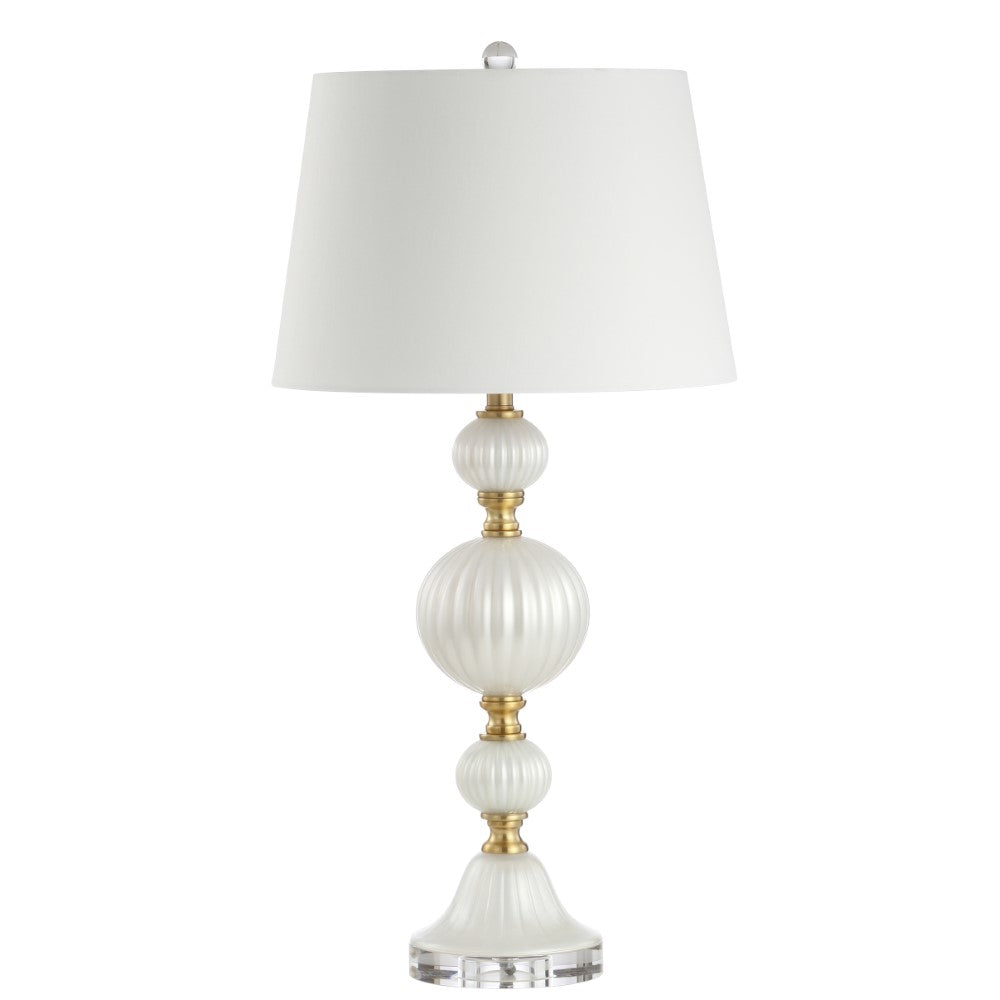Savile 30" Glass/Crystal LED Table Lamp
