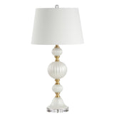 Savile 30" Glass/Crystal LED Table Lamp