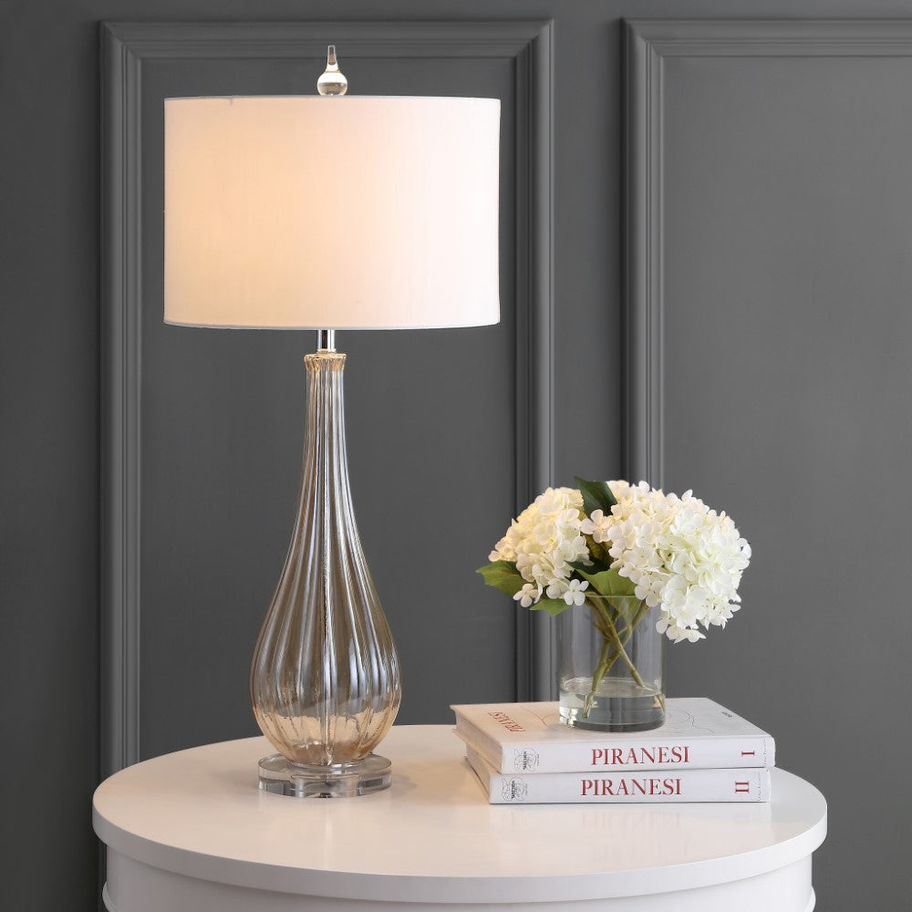 Rambla 32.75" Glass/Crystal LED Table Lamp