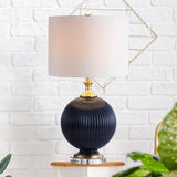 Lapu 26.5" Glass/Crystal LED Table Lamp