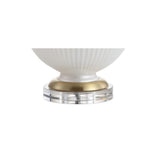 Lapu 26.5" Glass/Crystal LED Table Lamp