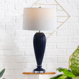 London 32.5" Glass/Crystal LED Table Lamp