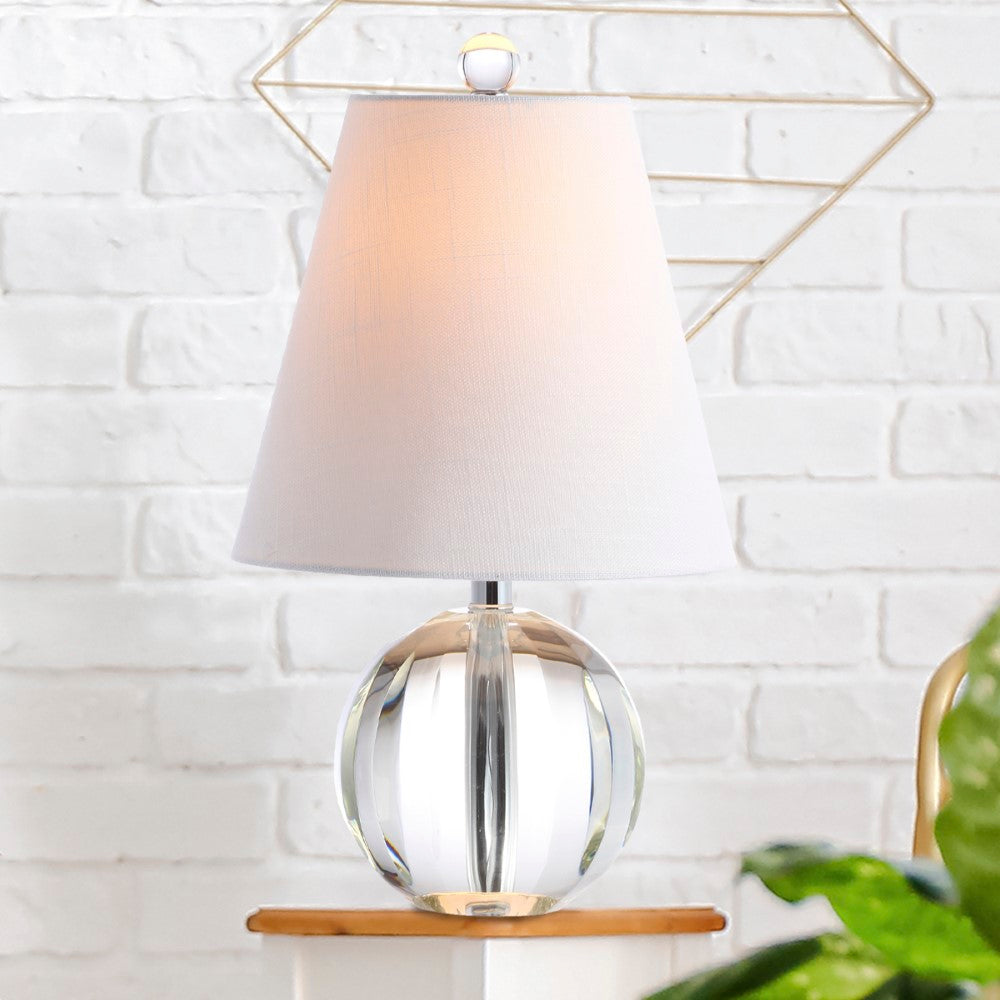 Northern 16" Crystal Ball/Metal LED Table Lamp