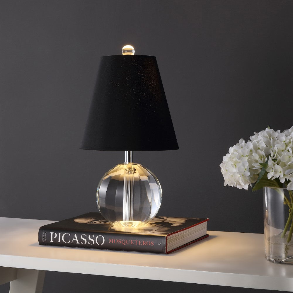 Northern 16" Crystal Ball/Metal LED Table Lamp