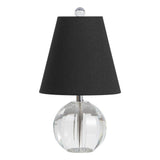 Northern 16" Crystal Ball/Metal LED Table Lamp