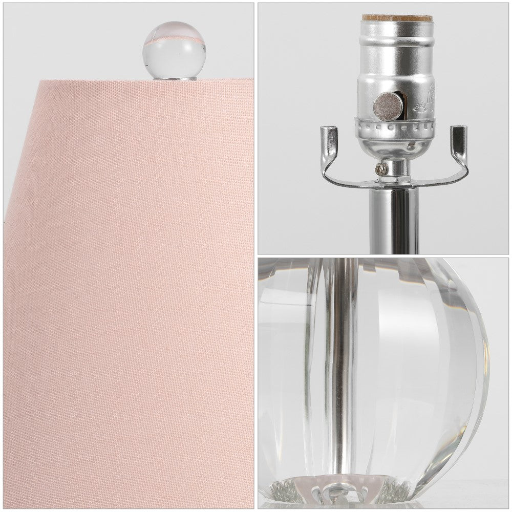 Northern 16" Crystal Ball/Metal LED Table Lamp
