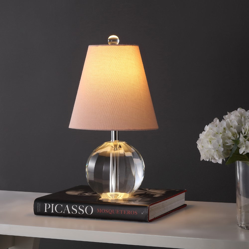 Northern 16" Crystal Ball/Metal LED Table Lamp