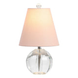 Northern 16" Crystal Ball/Metal LED Table Lamp