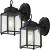 Black/Clear (Set of 2)